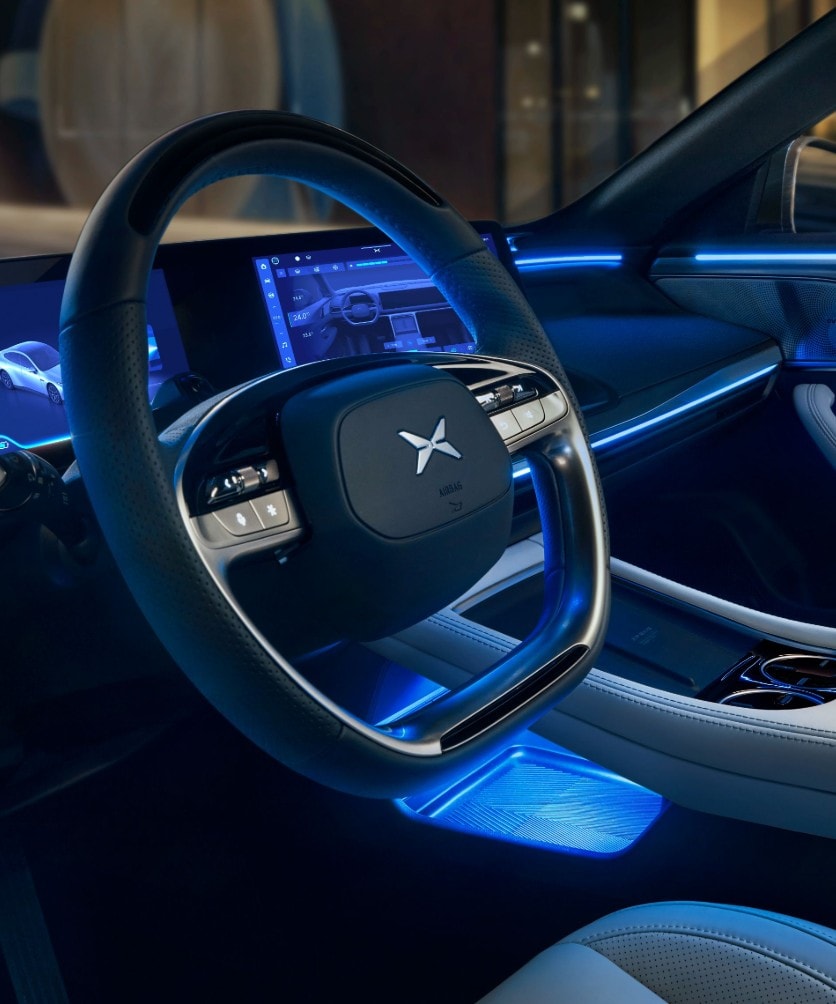 Volant et commandes